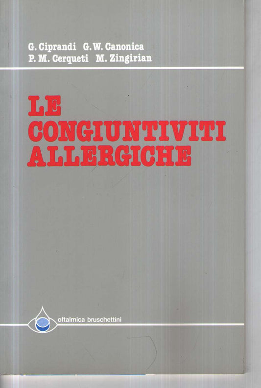 Le congiuntiviti allergiche