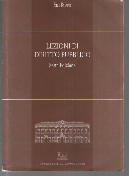 Lezioni di diritto pubblico