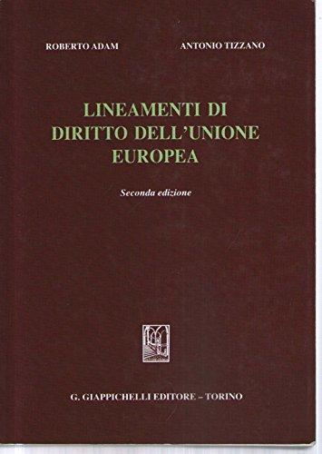 Lineamenti di diritto dell'Unione Europea