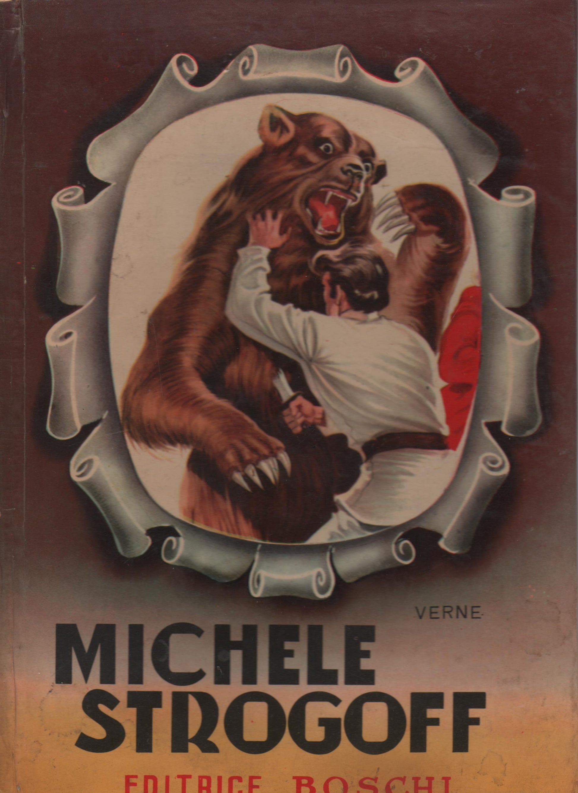 MICHELE STROGOFF EDITRICE BOSCHI 1955