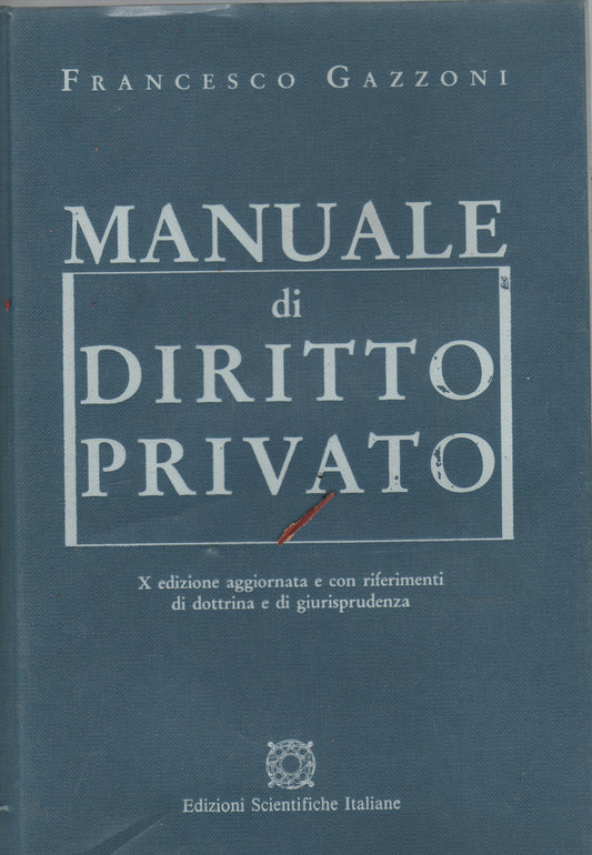 Manuale di diritto privato