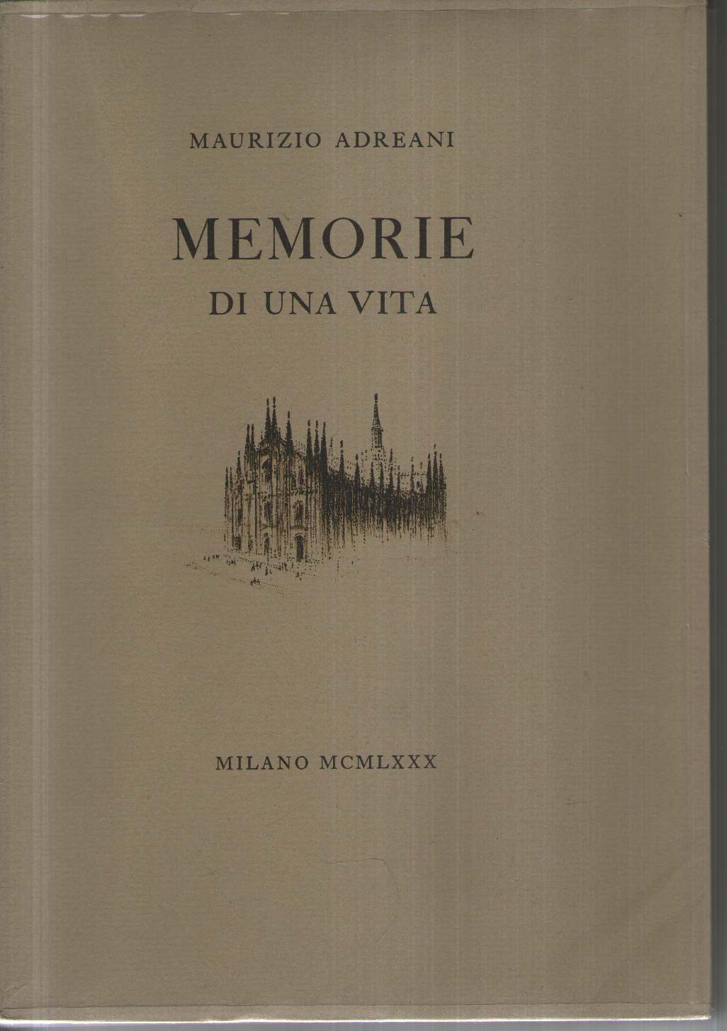 Memorie Di Una Vita