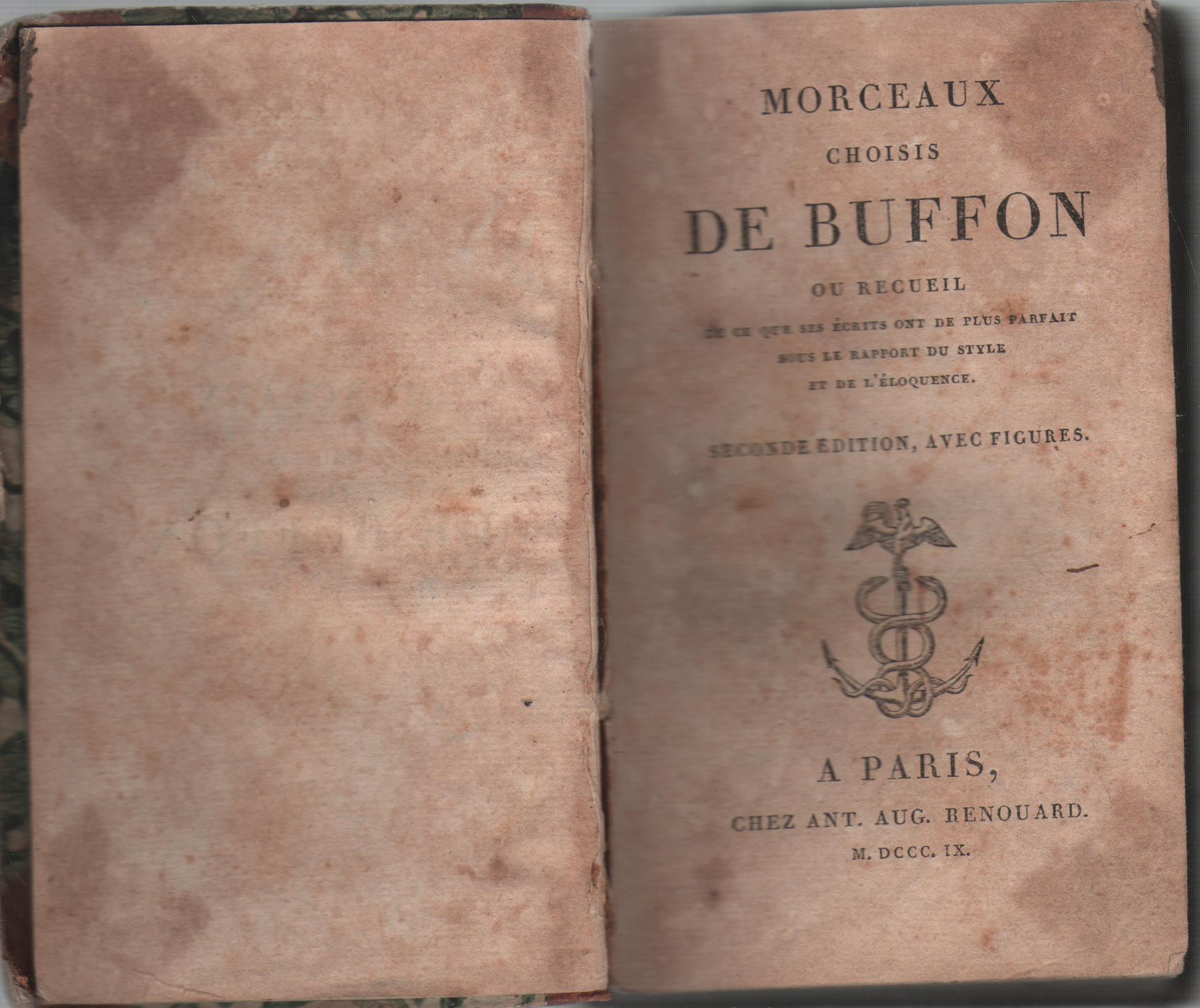 Morceaux choisis de Buffon