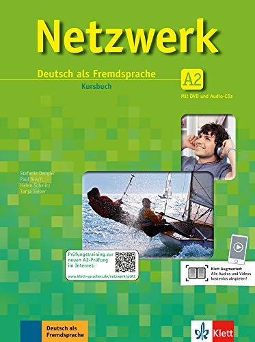 Netzwerk A2. Kursbuch. Per le Scuole superiori. Con DVD-ROM. Con espansione online: Netzwerk A2. Kursbuch mit 2 DVDs und 2 Audio-CDs: Deutsch als Fremdsprache [Lingua tedesca]
