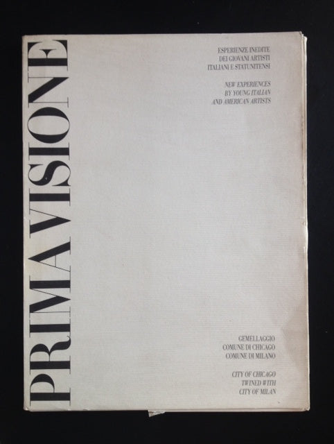Prima visione. Esperienze inedite dei giovani artisti italiani e statunitensi