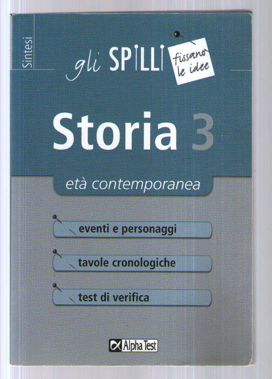 Storia: 3 L'ETA' CONTEMPORANEA