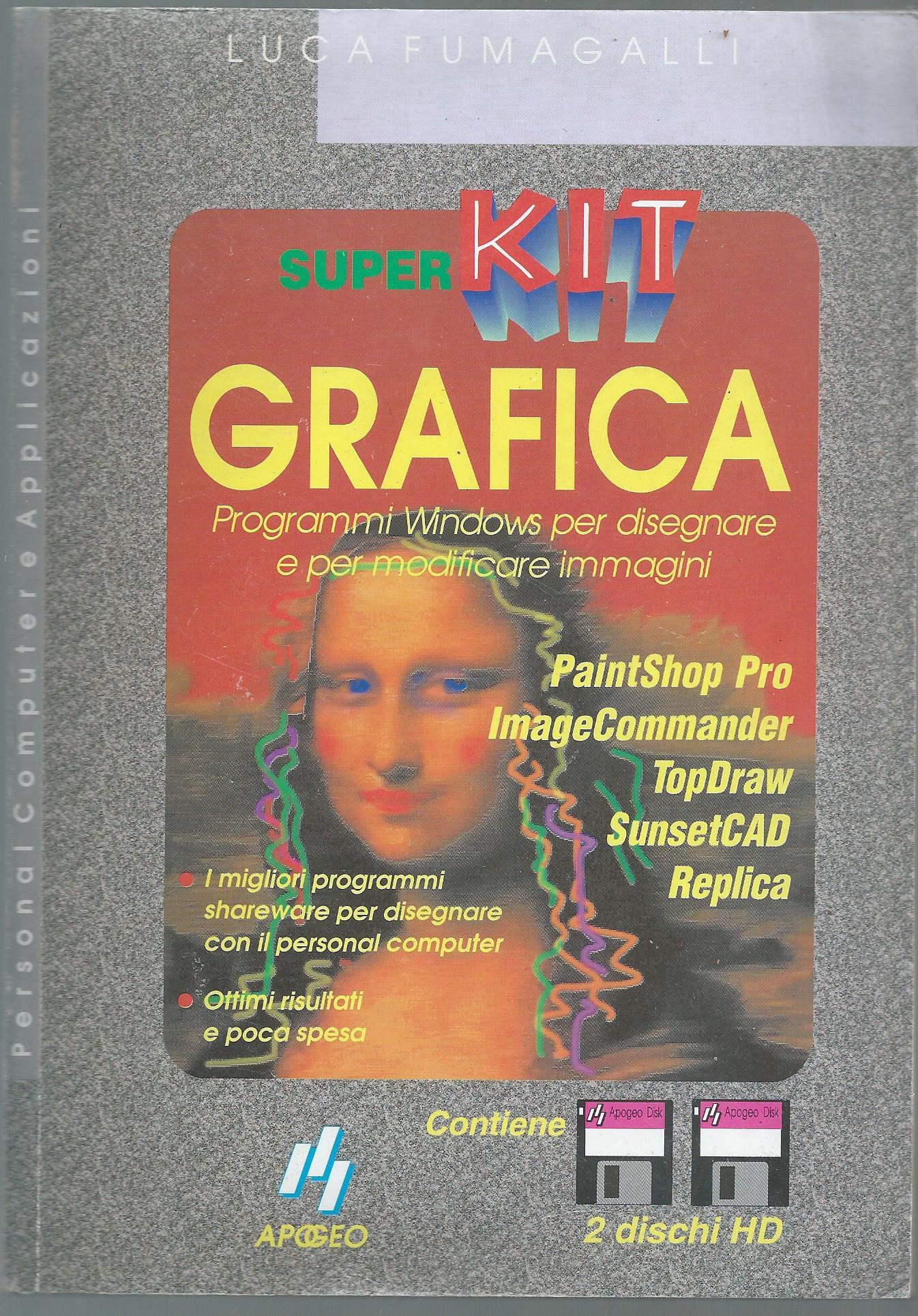Superkit grafica. Programmi per disegnare e per modificare immagini in Windows