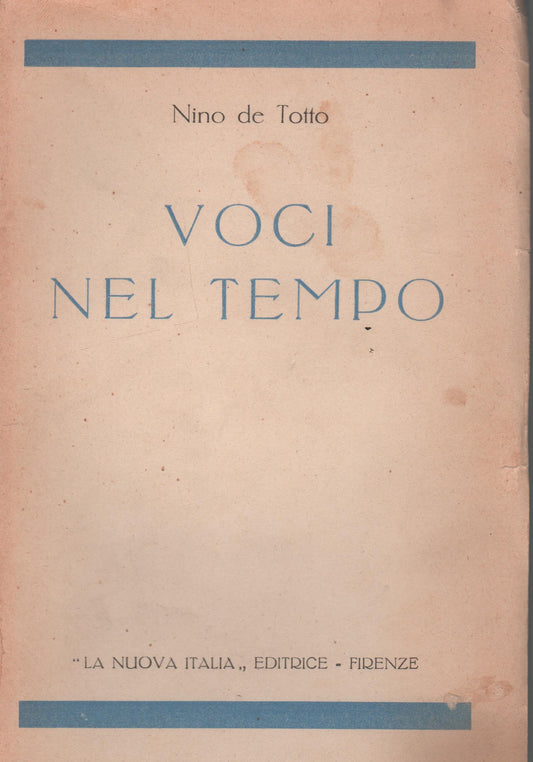 VOCI NEL TEMPO