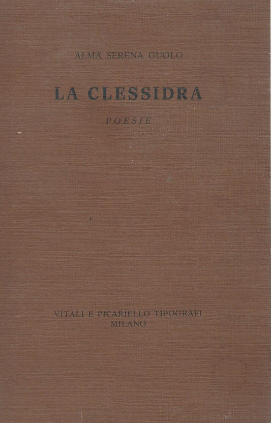 la clessidra poesie