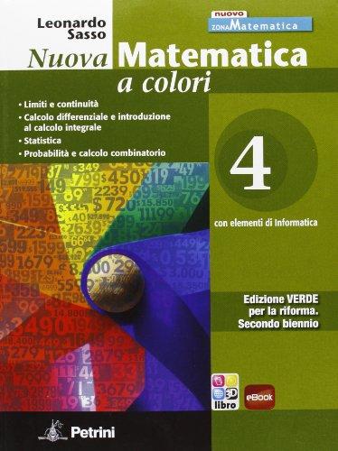 Nuova Matematica a colori. Edizione VERDE. Con eBook: 4
