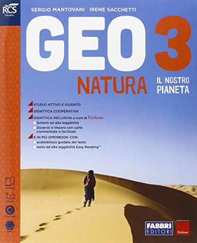 Geonatura. Atlante osservo e imparo-Extrakit-Openbook. Per la Scuola media. Con e-book. Con espansione online: 3