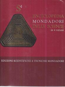 Enciclopedia Mondadori delle scienze in 4 volumi + indici