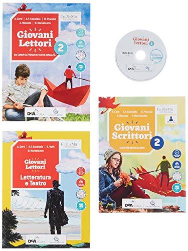 Giovani lettori-Giovani scrittori. Con Letteratura e teatro ed Easy eBook (su dvd). Per la Scuola media. Con ebook. Con espansione online. Con DVD-ROM (Vol. 2)