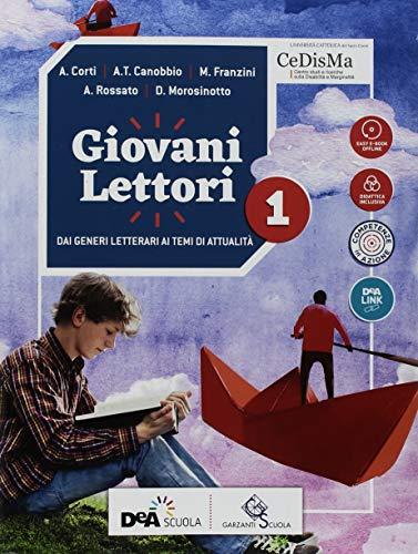 Giovani lettori-Giovani scrittori. Con Mito ed epica ed Easy eBook (su dvd). Per la Scuola media. Con ebook. Con espansione online. Con DVD-ROM (Vol. 1)