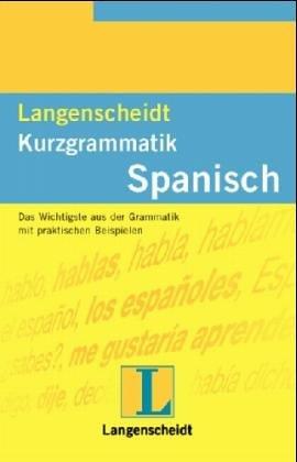 Langenscheidts Kurzgrammatik, Spanisch