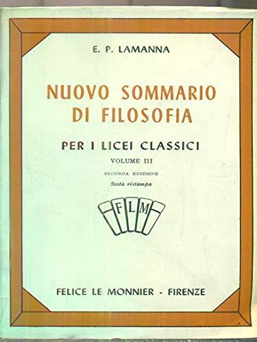 Nuovo sommario di filosofia vol II