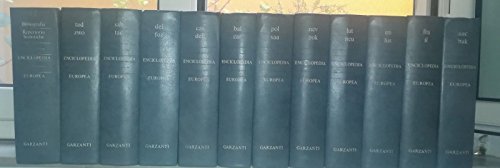 Enciclopedia europea 12 voll.
