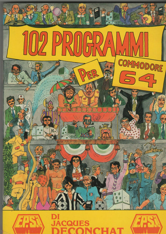 102 programmi per Commodore 64.