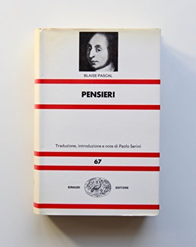 PENSIERI Traduzione, introduzione e note di Paolo Serini