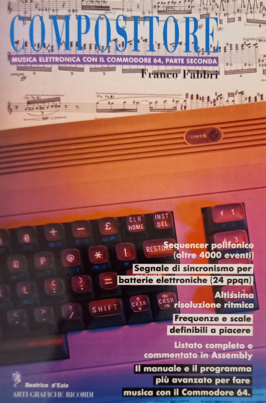 Compositore - musica elettonica con il Commodore 64, parte seconda