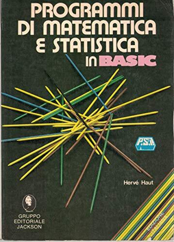 Programmi di matematica e statistica in Basic