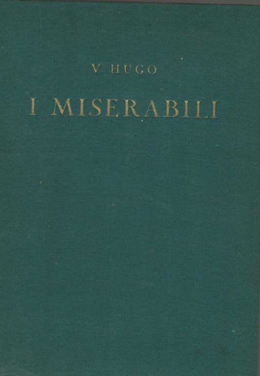 I MISERABILI --- MILANO RIZZOLI 1935