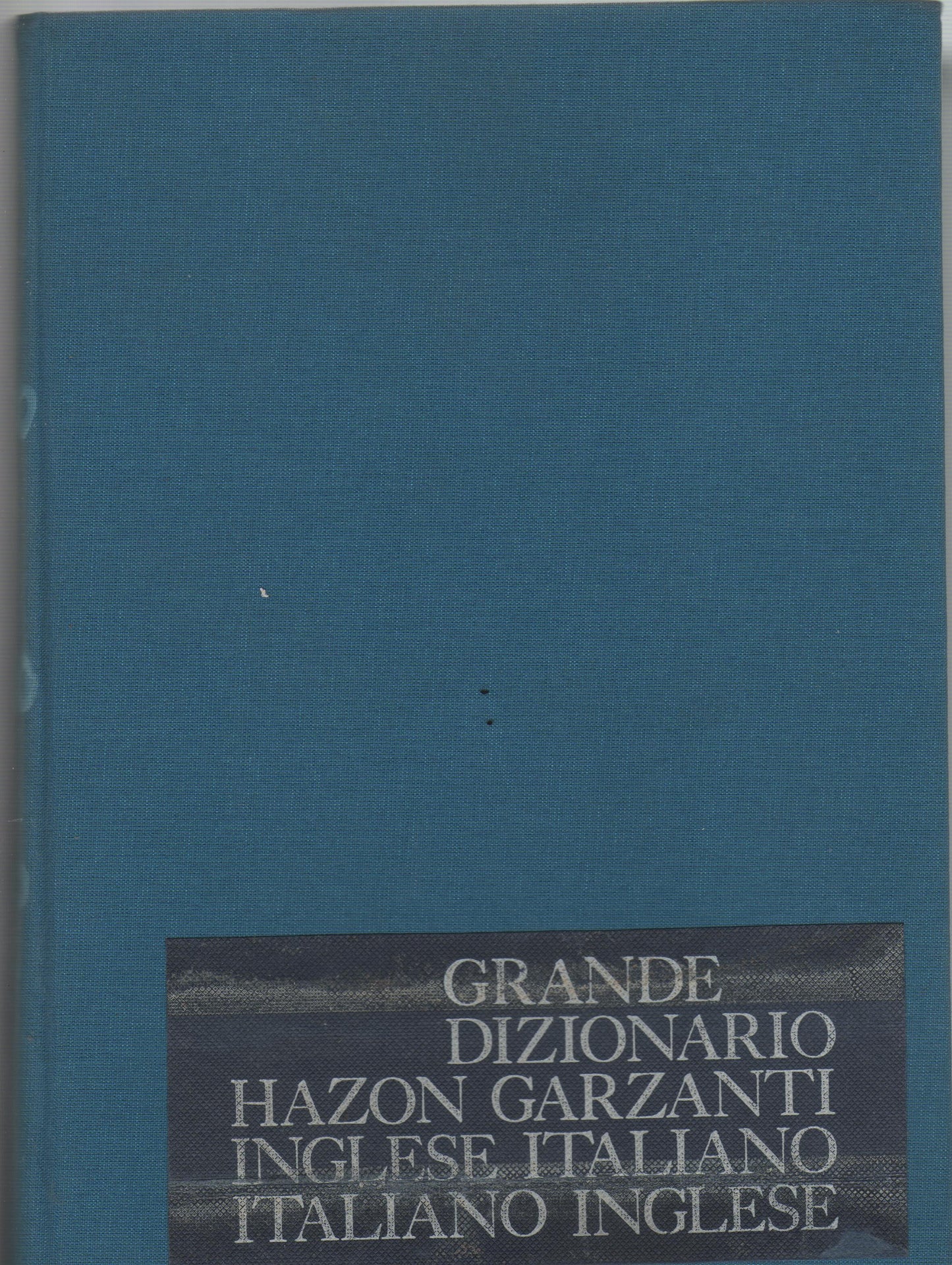 Grande dizionario hazon garzanti; Italiano-inglese Inglese-italiano