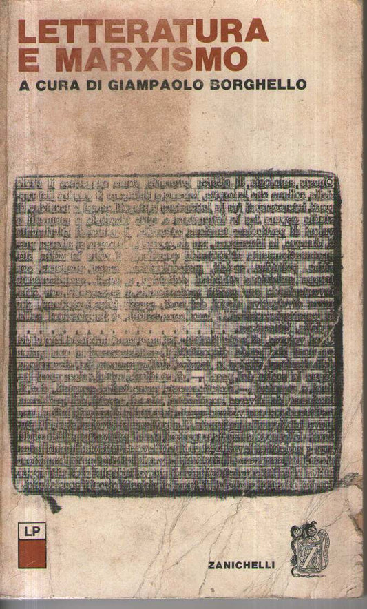 Letteratura e Marxismo