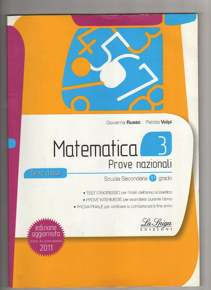 Matematica. Prove nazionali. 3