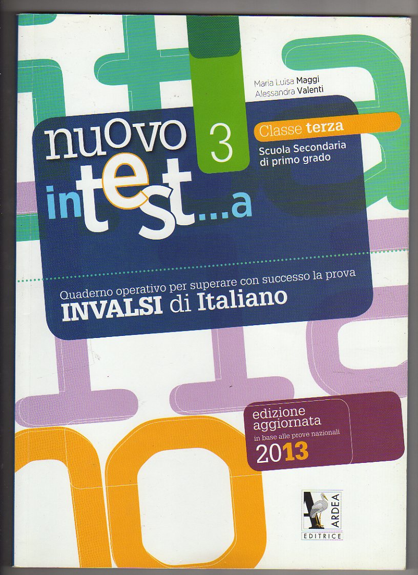 Nuovo in test.. a italiano. Prove INVALSI. 3