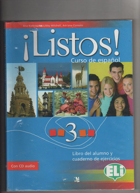 ¡Listos! Libro dello studente-Eserciziario. Con CD Audio. 3