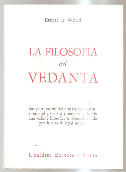 La filosofia del vedanta