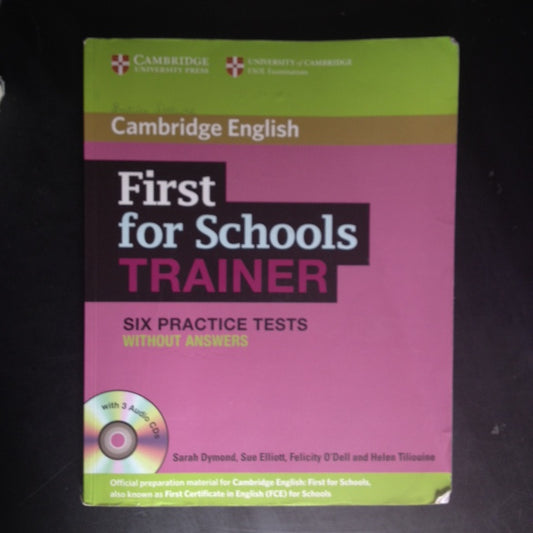 First for schools trainer. Six practice tests. Without answers. Con espansione online. Per le Scuole superiori. Con CD Audio