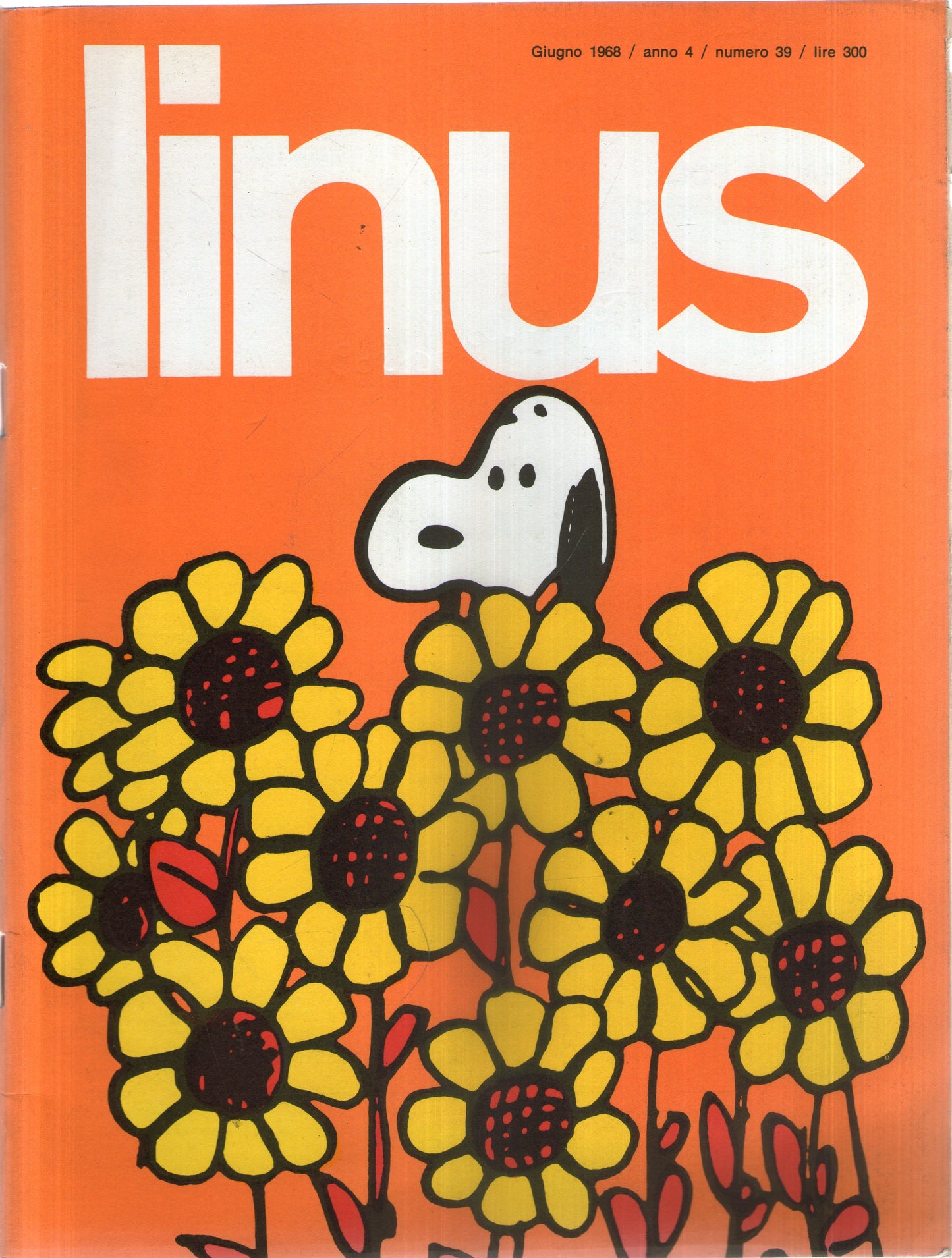 LINUS - GIUGNO 1968 - ANNO 4 - NUMERO 39