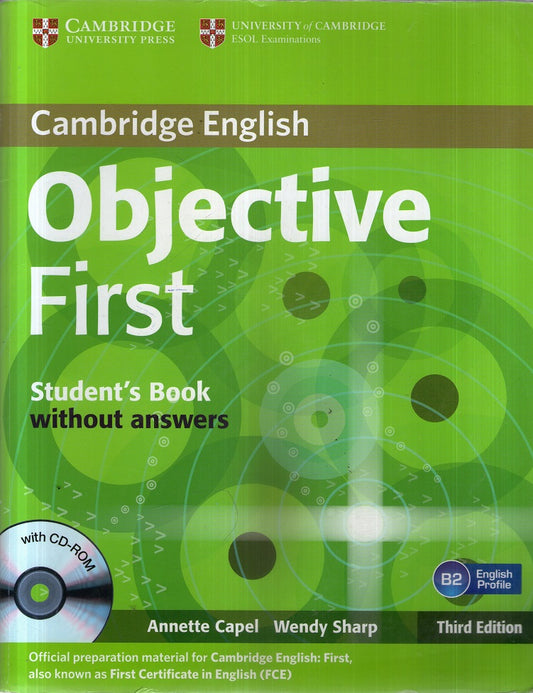 Objective first certificate. Student's book. Per le Scuole superiori. Con CD Audio. Con CD-ROM