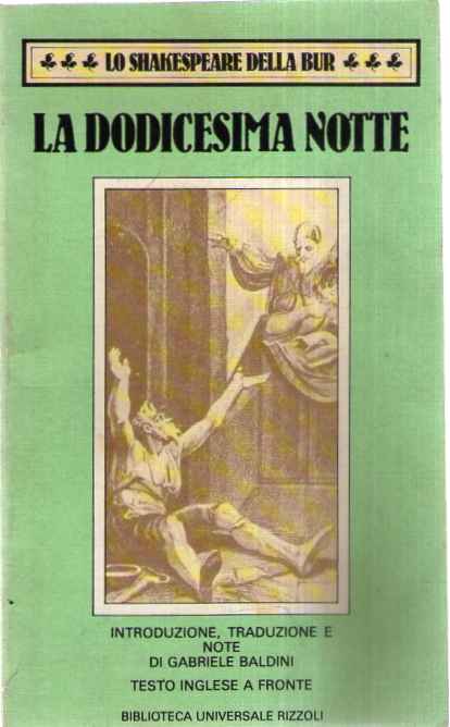 La dodicesima notte. Testo inglese a fronte