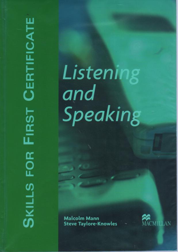 Skills for first certificate. Listening and speaking student's book. Per le Scuole superiori