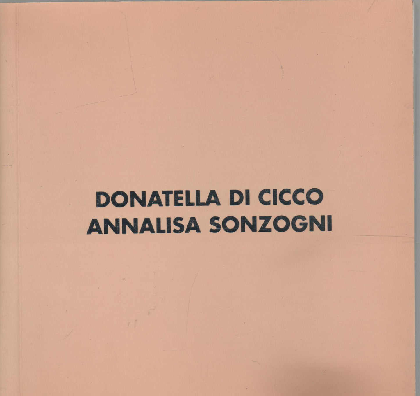 Donatella di Cicco-Annalisa Sonzogni. Mirage