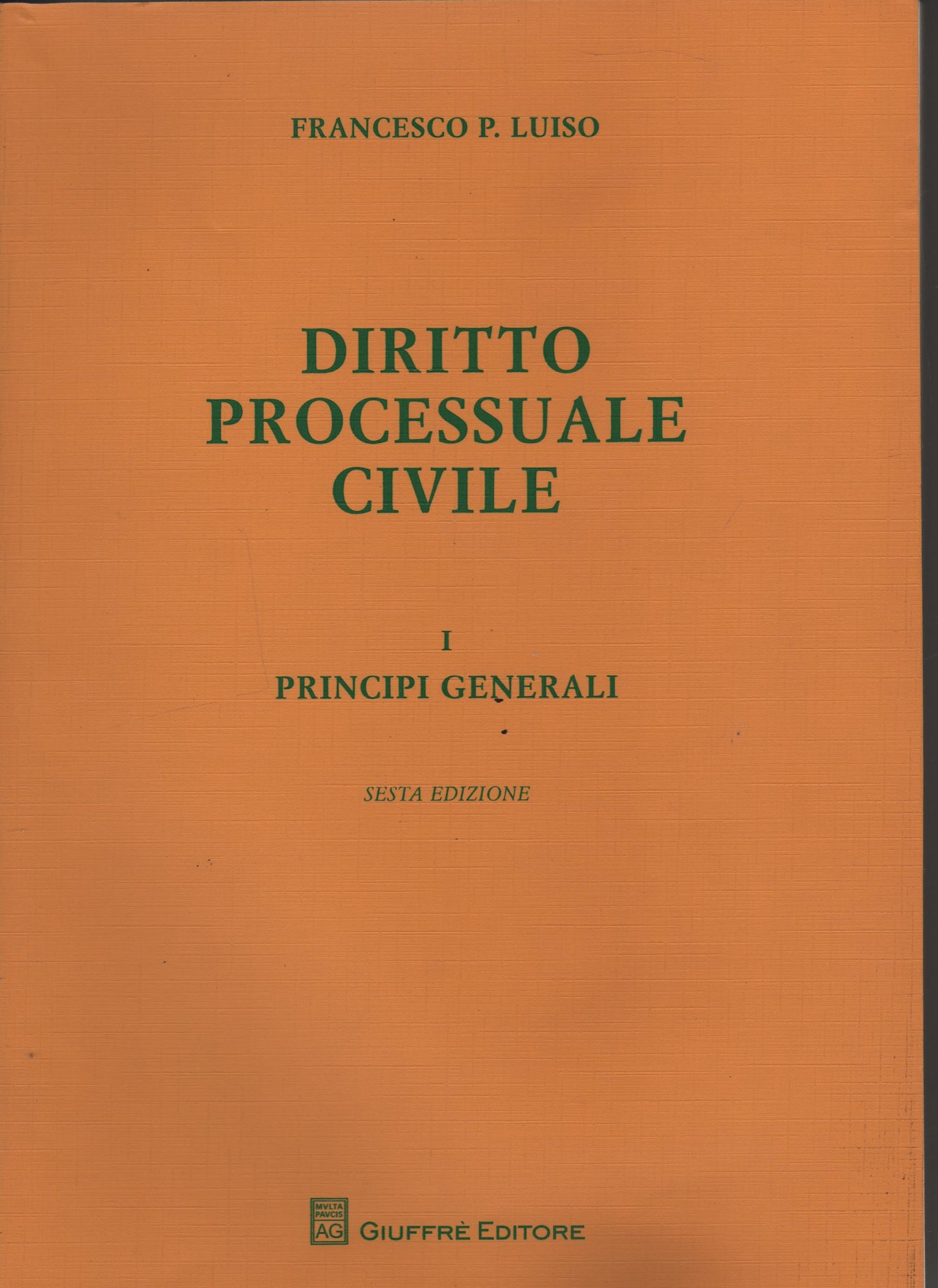 Diritto processuale civile: 1