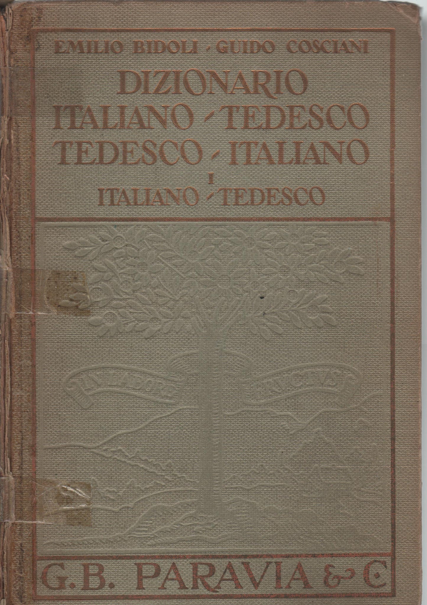 Dizionario italiano-tedesco/tedesco-italiano 2 volumi