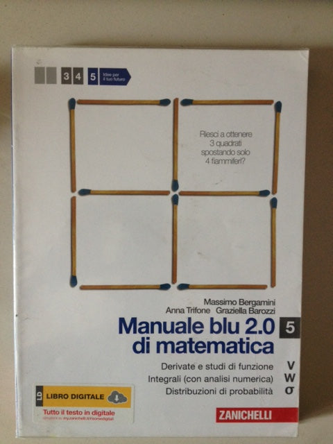 Manuale blu 2.0 di matematica. Vol. V-W-Sigma. Per le Scuole superiori. Con espansione online