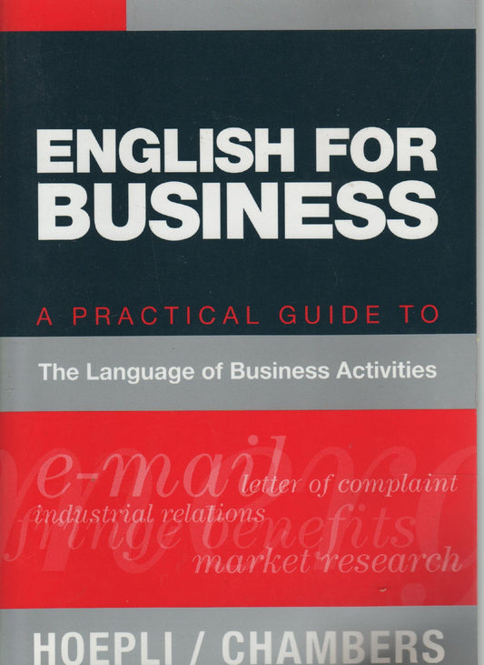 ENGLISH FOR BUSINESS