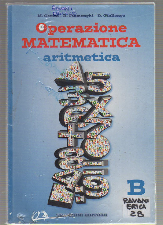 Operazione matematica. Aritmetica. Vol. B. Con espansione online: Quaderno operativo 2. Per la Scuola media