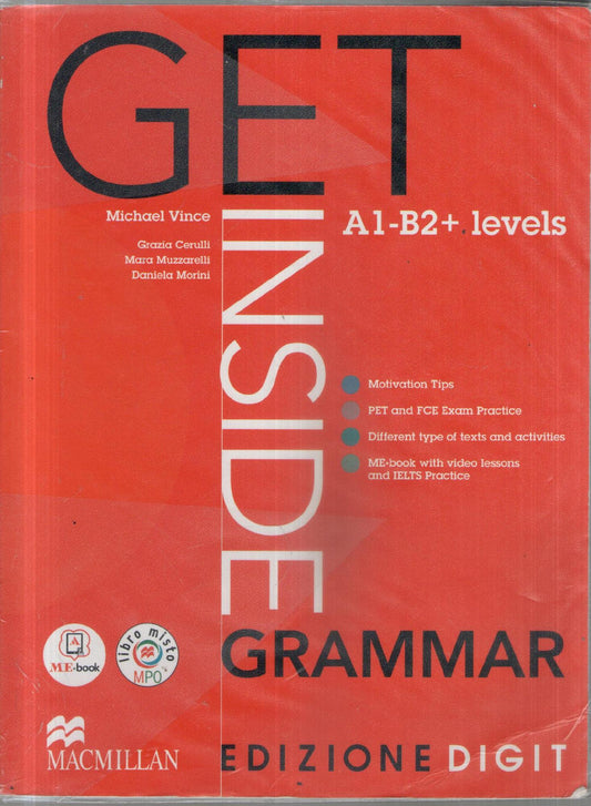 Get inside grammar : A1-B2+ levels