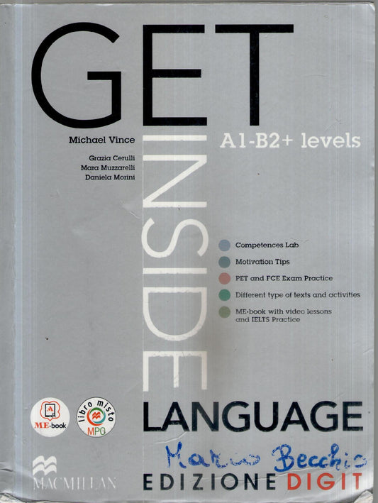 Get inside Language : [A1-B2+ levels]
