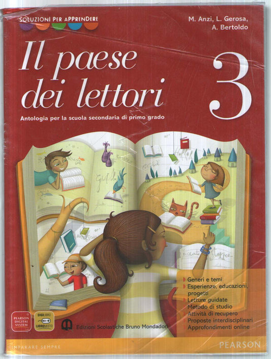 Il paese dei lettori. Con temi e autori del '900-Scrivere è facile. Per la Scuola media. Con espansione online: 3